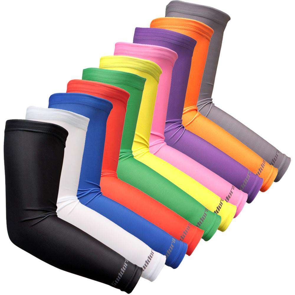 1 Pair Arm Sleeves Compression Sports Arm Cover for Baseball Football  Basketball