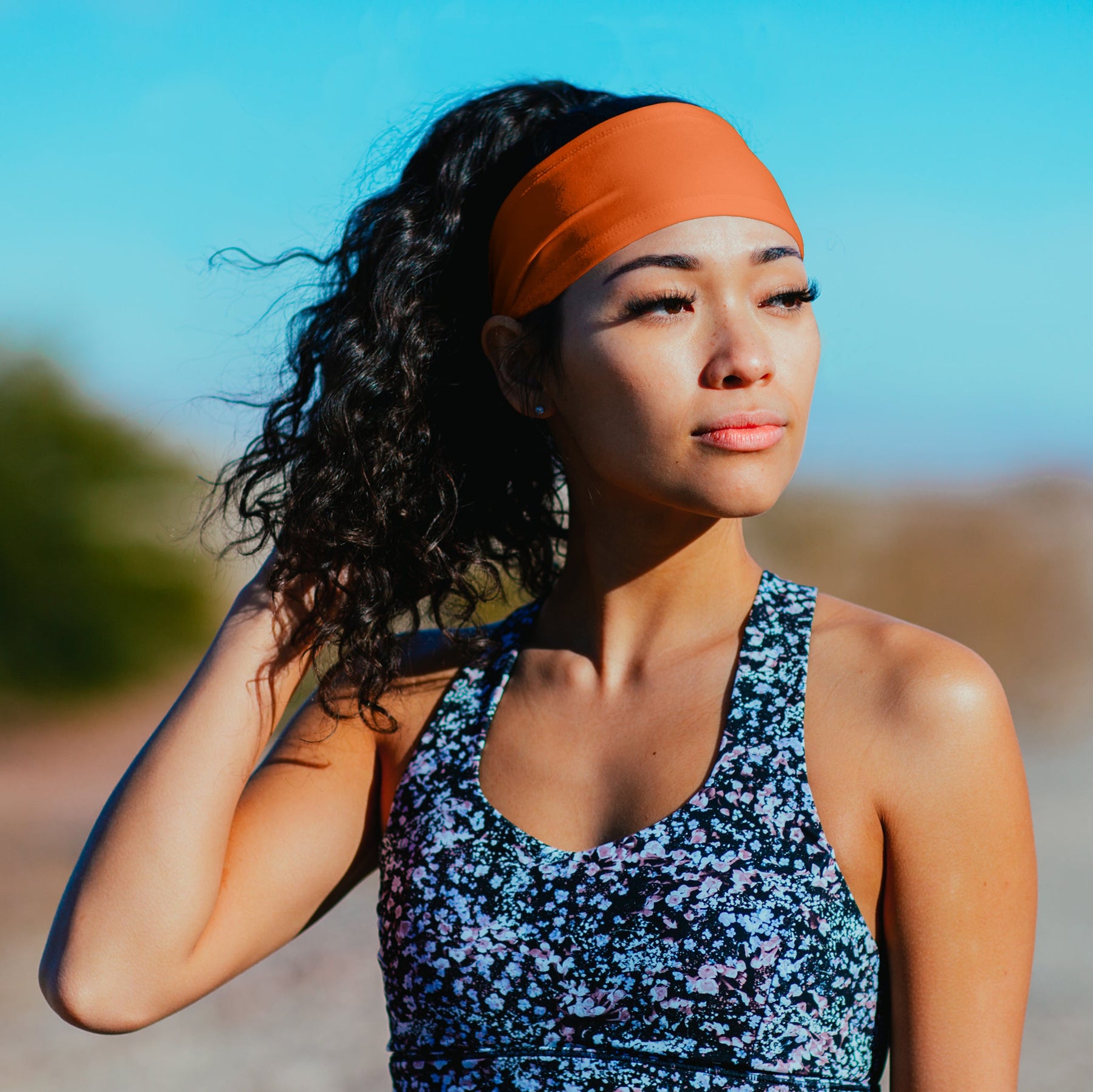 Solid Color Tapered Headbands