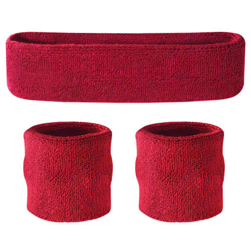 Headband / Wristband Sweatband Set by Suddora