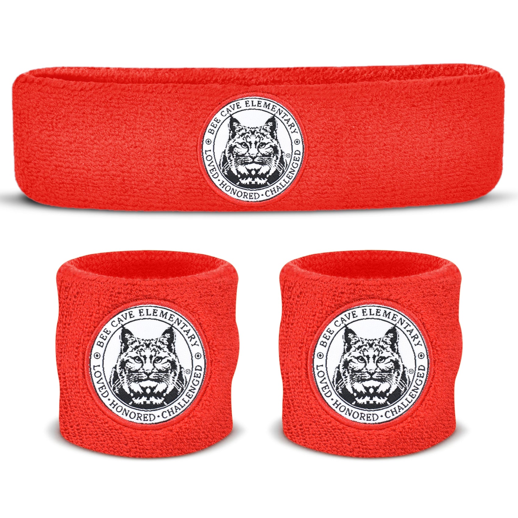 Custom Sweatband Set (1 Headband and 2 Wristbands) Suddora